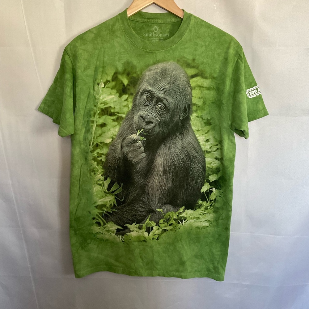 Smithsonian Zoo Atlanta Baby Gorilla Tie Dye Tee